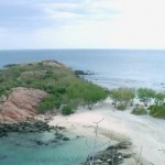 Pigeon island  at Trincomalee, North Eastern Coast of Sri Lanka