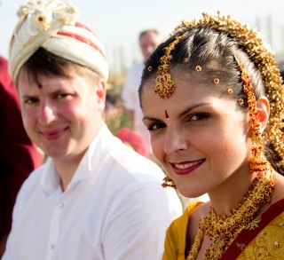 The First wedding at Malu Malu: Olga Yurievna Gorbacheva married Vladimir Alexandroich Luchakovskiy on 18th February 2012