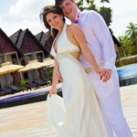 The First wedding at Malu Malu: Olga Yurievna Gorbacheva married Vladimir Alexandroich Luchakovskiy on 18th February 2012