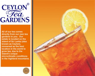 Ceylon Tea from Sri Lanka, the finest Black Tea in the world